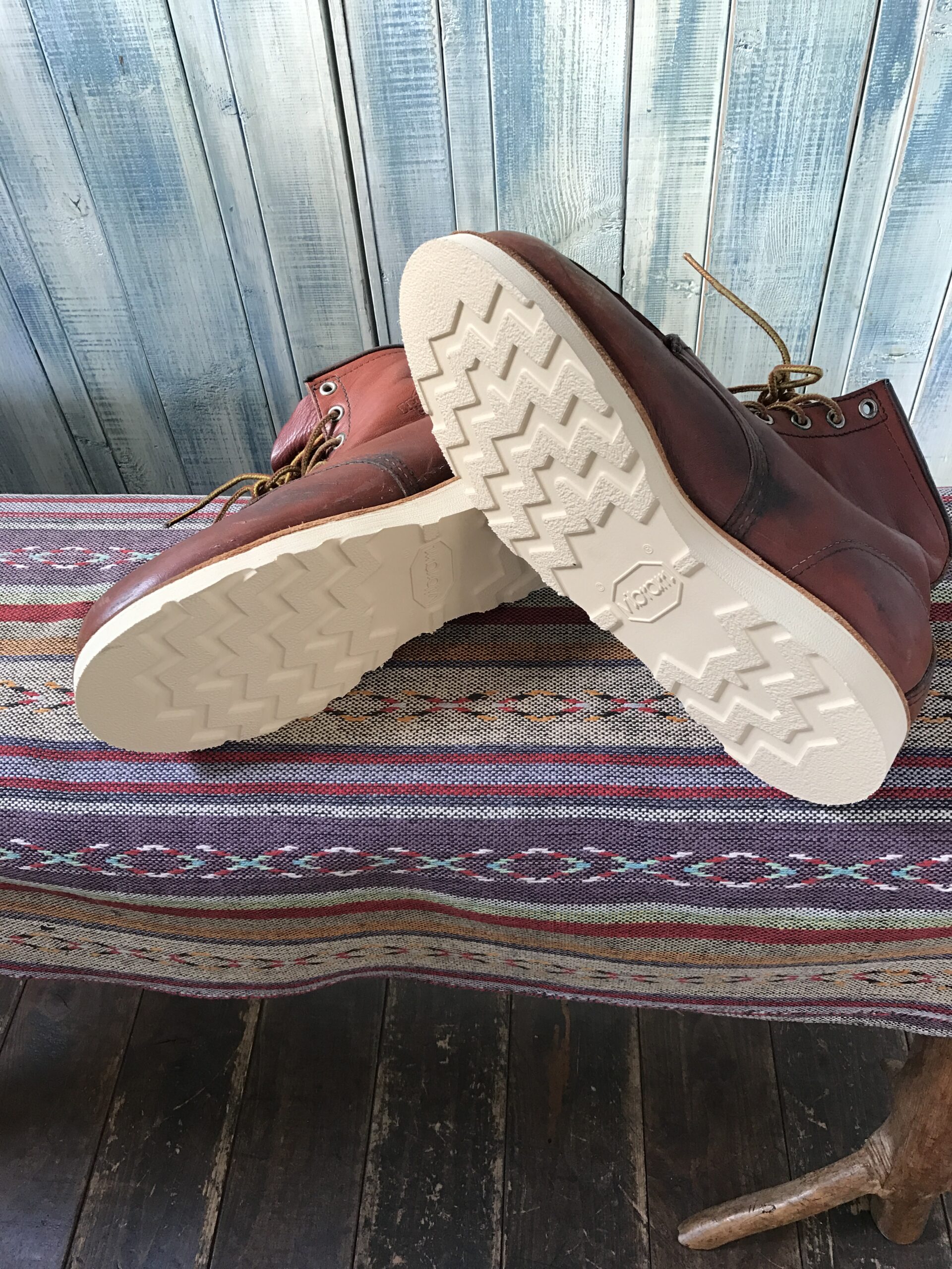 REDWING ソール交換はどこまで変更できる？#100ラグ・#4014・#4140の